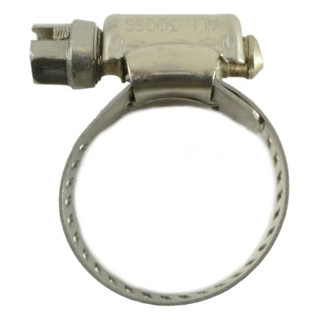 Midwest Fastener No. 10 18-8 Stainless Steel Flat Hose Clamps 3PK 36643